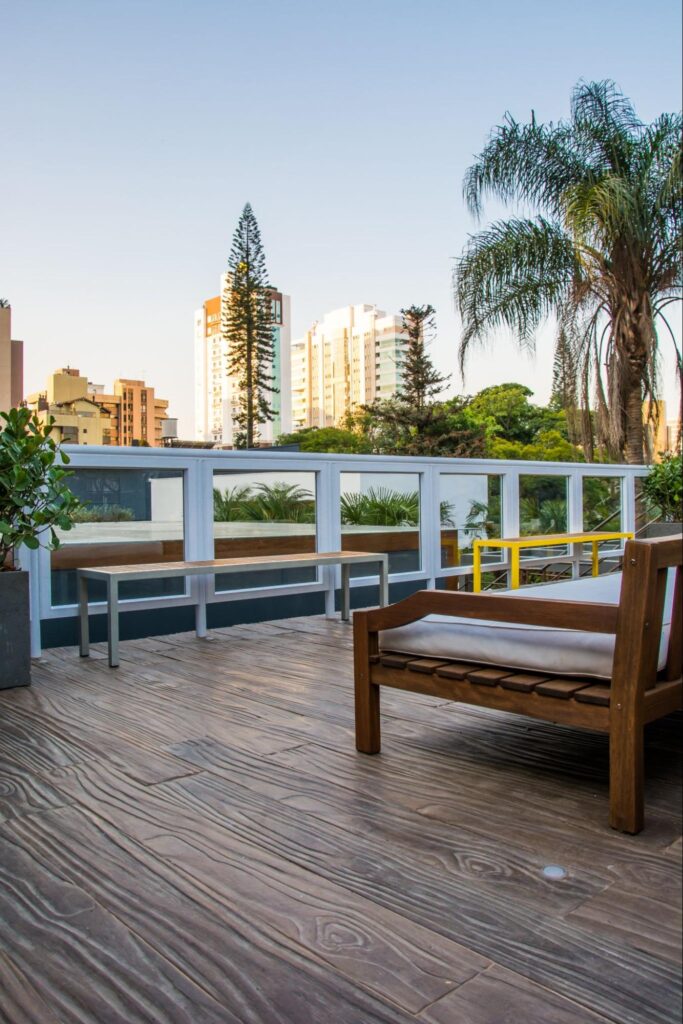 Imagem da linha Legno Rústico, piso cimentício Solarium