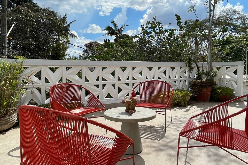 Imagem de aplicação cobogó externo.