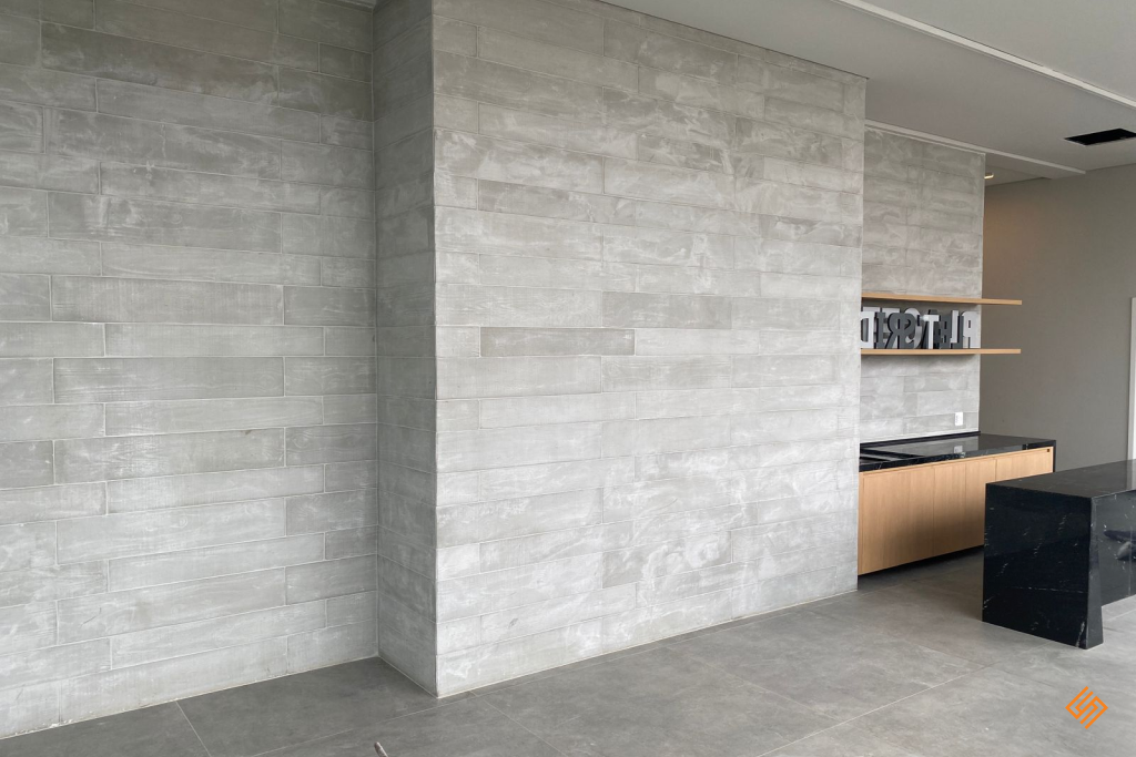 Imagem de capa artigo Revestimento ripado de concreto.