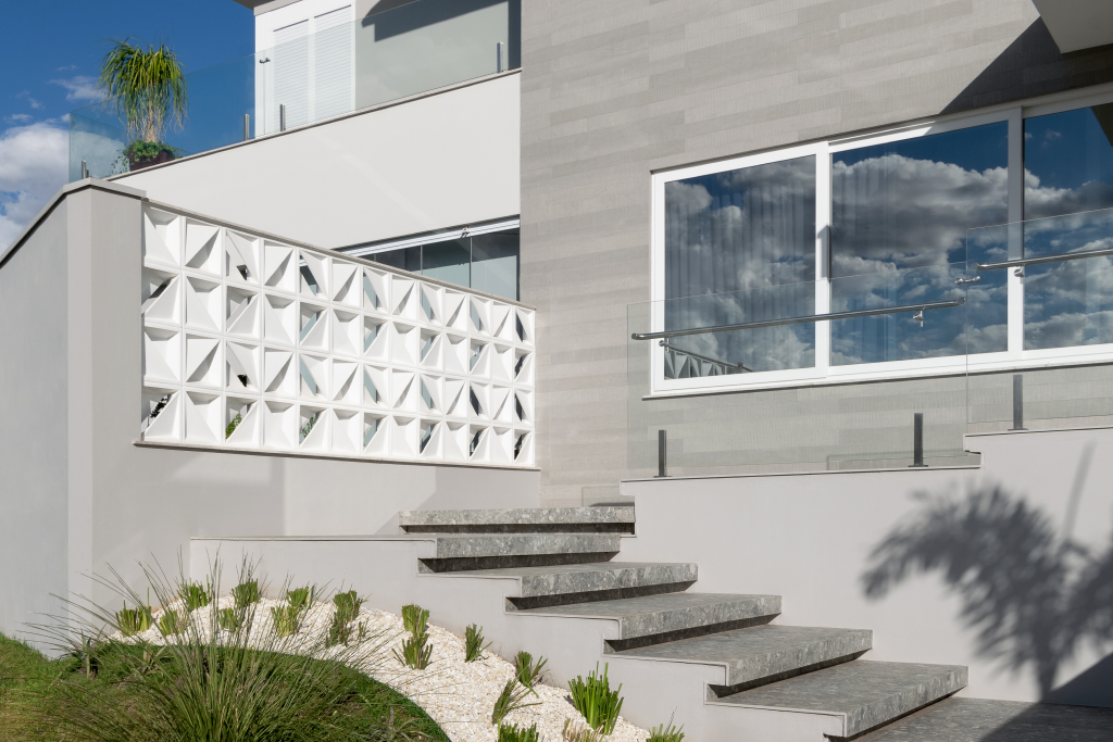 Imagem de aplicação cobogó votu em fachada